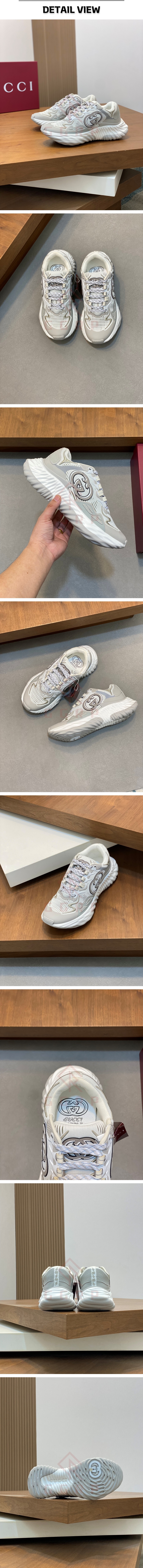 2번 1102 구찌 리플 화이트 그레이 스니커즈.jpg