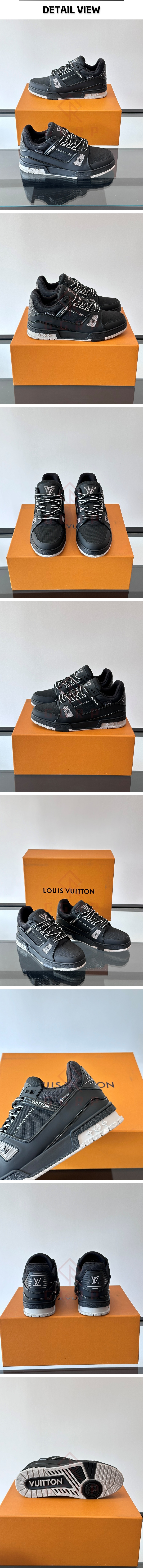 8번 1102 뤼비통 LV트레이너 블랙 스니커즈.jpg