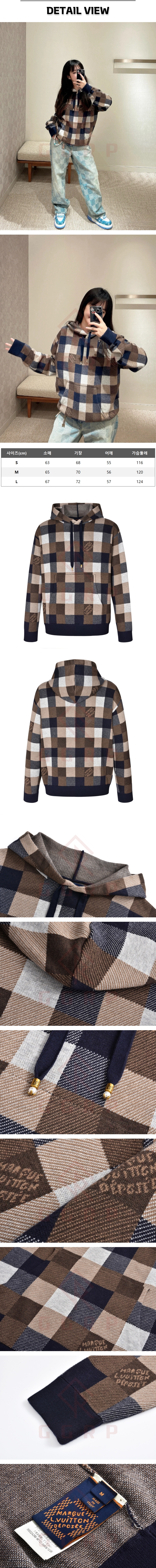 zz022[잔디집] 루이비통 다미에 캐시미어 울 블랜드 멀티컬러 후드.jpg