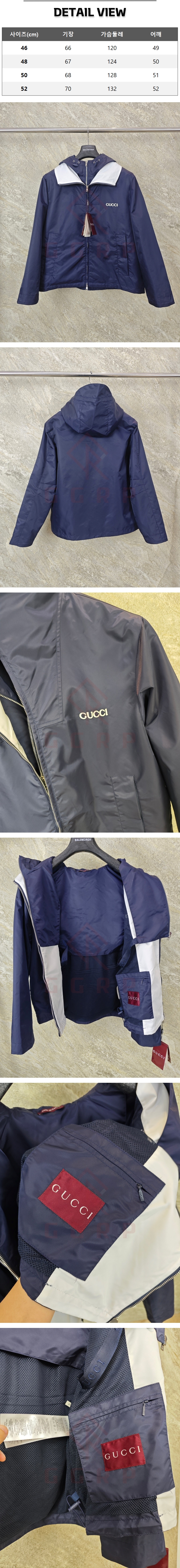 zz377[GTR공장] 구찌 나일론 트윌 다크 블루 자켓.jpg