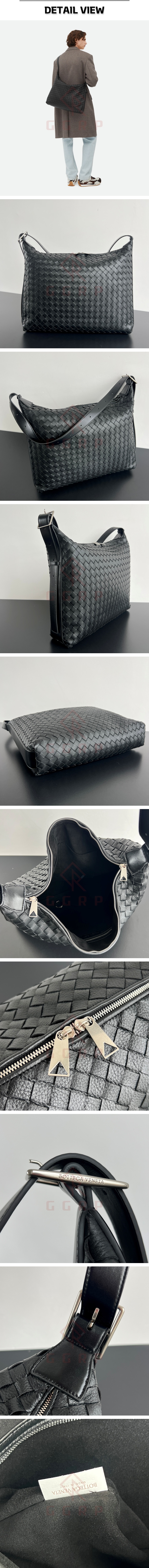 11번 1205 보테가 베네타 트래블러 블랙 숄더백.jpg