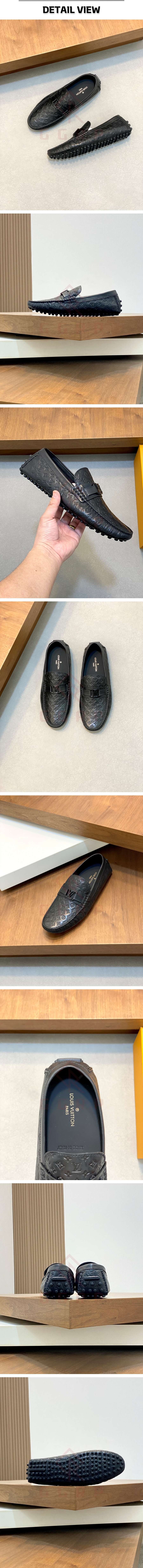 14번 0128 루이비통 호켄하임 모노그램 블랙 모카신 로퍼.jpg