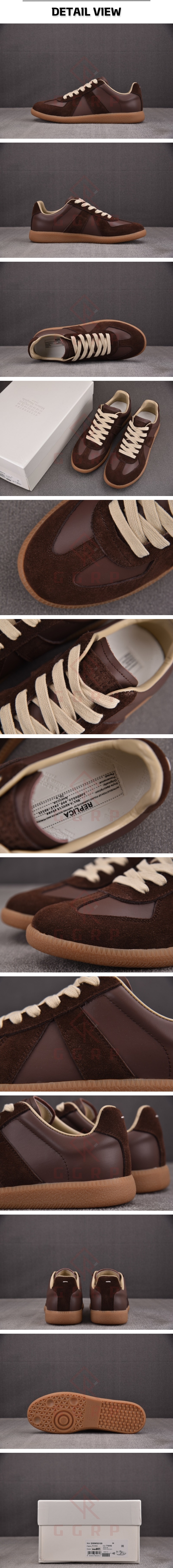 17번 1207 메종 마르지엘라 독일군 브라운 스니커즈.jpg