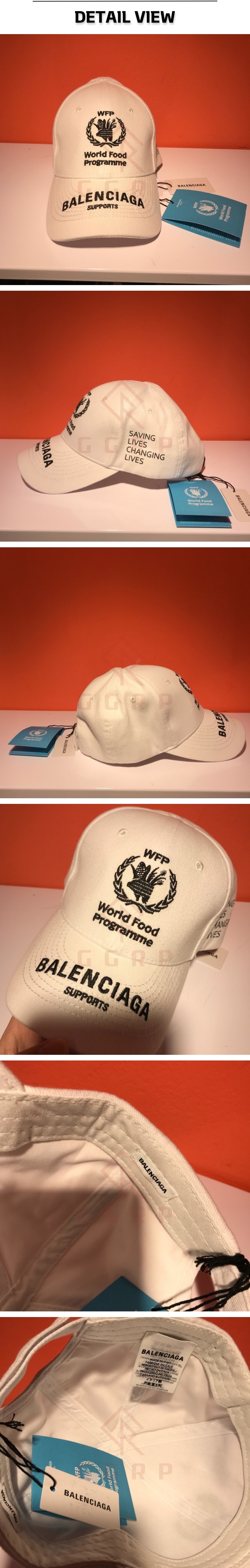 24번 1205 발렌시아가 월드 푸드 프로그램 화이트 볼캡.jpg