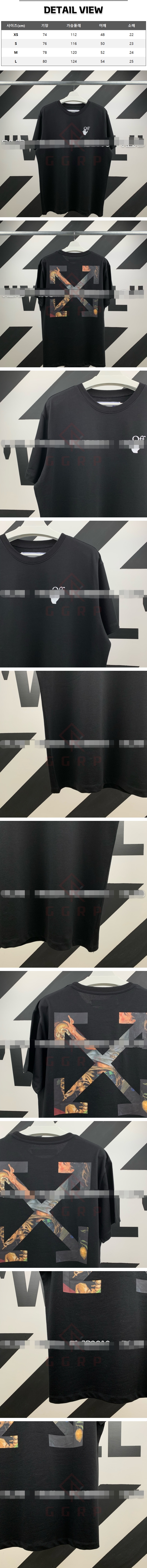 9번 1215 오프화이트 파스칼 에로우 블랙 티셔츠.jpg