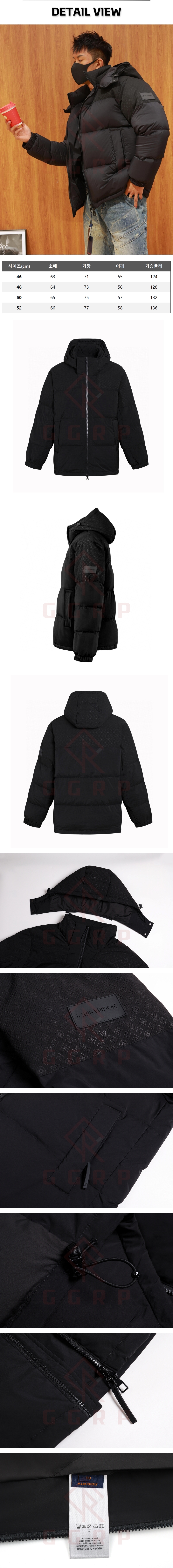 zb205[잔디집] 루이비통 블랙 다운 블루종 자켓.jpg