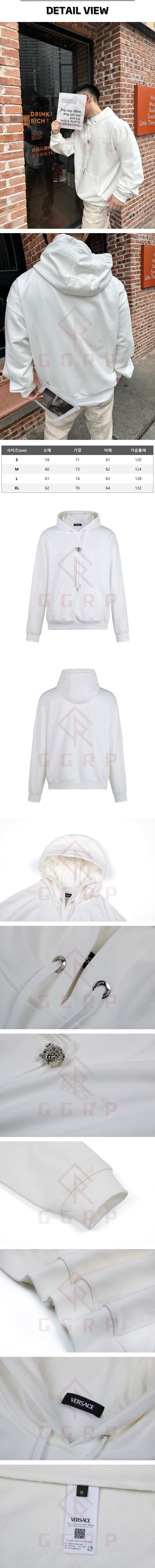 zb266[잔디집] 베르사체 라 메두사 화이트 후드.jpg