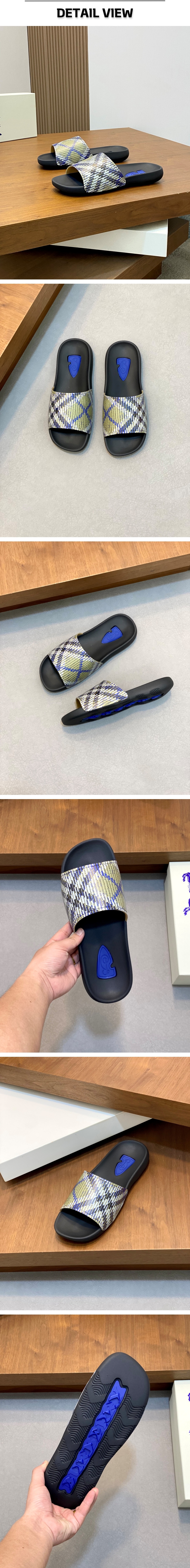 11번 0318 버버리 체크 다이브 라이컨 슬라이드.jpg