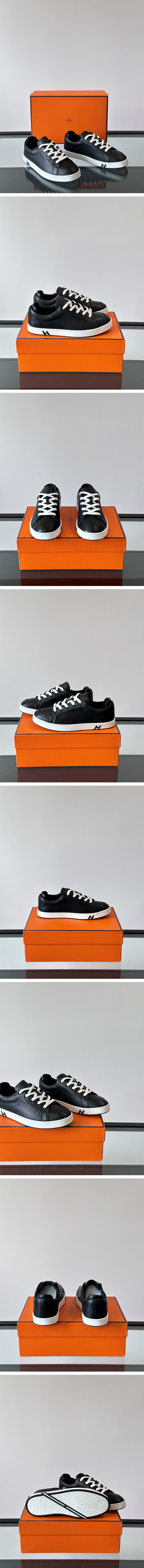 12번 260219 에르메스 키드 블랙 스니커즈.jpg