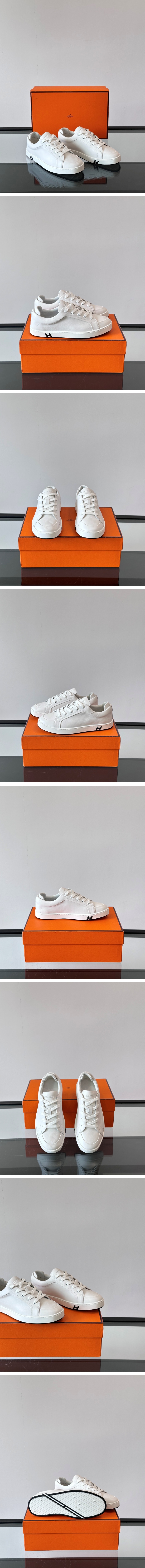 13번 260219 에르메스 키드 화이트 스니커즈.jpg