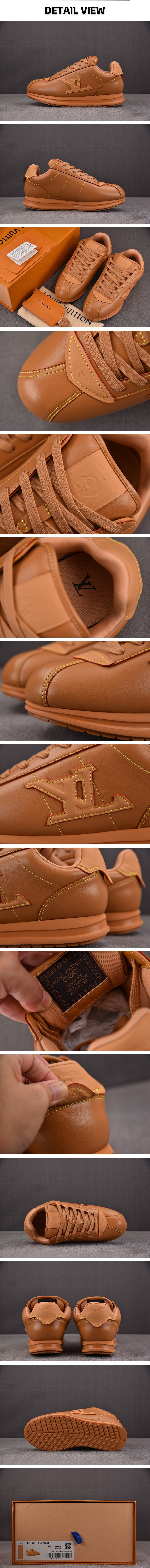 14번 0205 루이비통 LV버터소프트 브라운 스니커즈.jpg