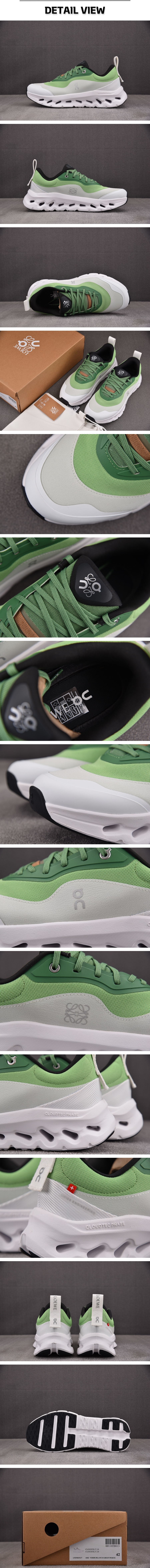 17번 0313 로에베 X 온 러닝 클라우드틸트2 그린 화이트.jpg