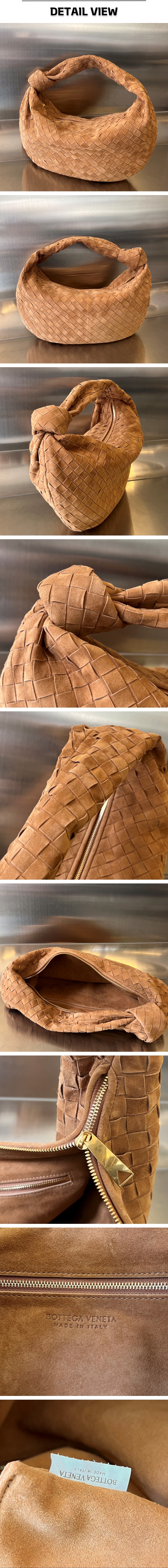 2번 0310 보테가 베네타 스웨이드 앰버 조디백.jpg