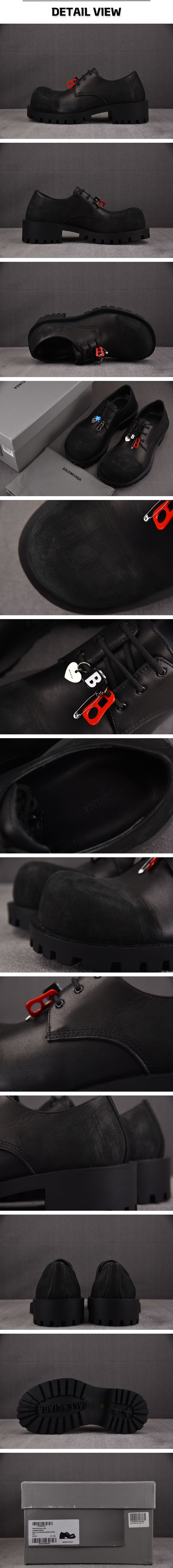 6번 0314 발렌시아가 허머 블랙 레이스업 더비 슈즈.jpg