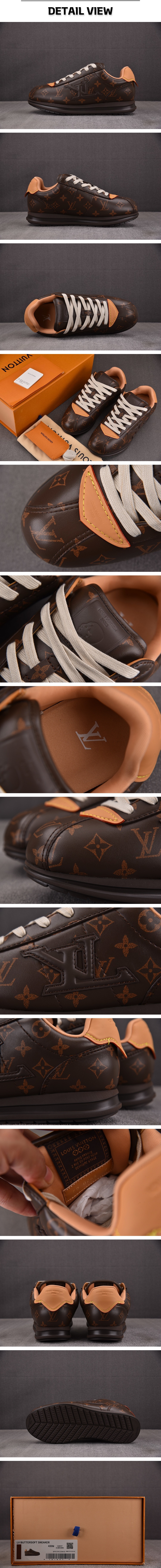 9번 0314 루이비통 LV버터소프트 모노그램 브라운 스니커즈.jpg