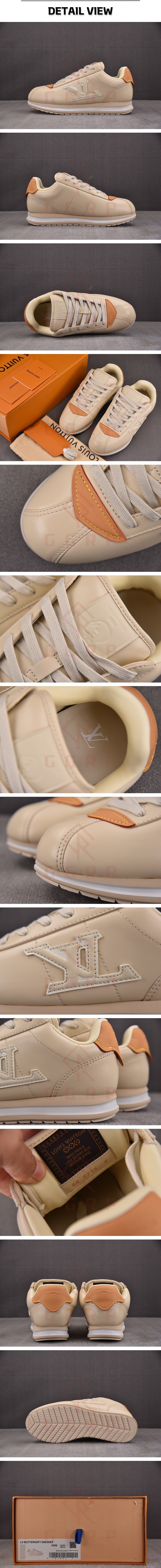 14번 0403 루이비통 LV버터소프트 베이지 스니커즈.jpg